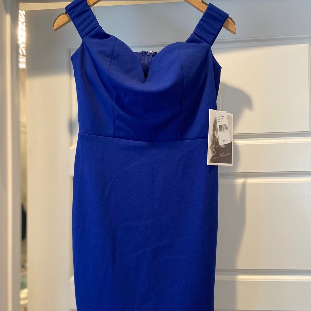 Gorgeous Royal blue cocktail Dress
